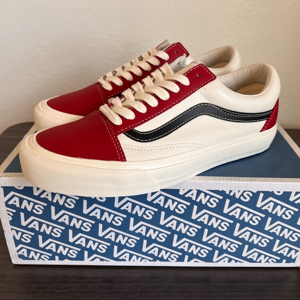 New Vans Old Skool VLT LX Chili Pepper Marshmallow